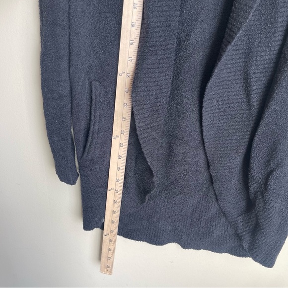 Barefoot Dreams CozyChic Lite® Circle Cardigan Black Style 452 Women's Size XS/S - Picture 8 of 8